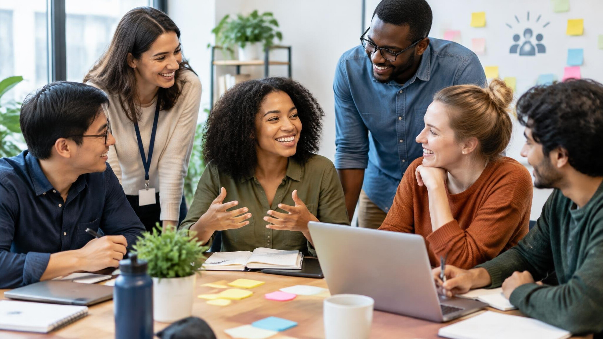 diverse team collaborating